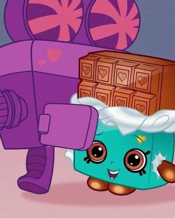 Cheeky Chocolate Gets The Giggles Shopkins Fan Fiction Wiki Fandom A lot of the shopkins are food, such as an apple, a strawberry or a bar of chocolate. cheeky chocolate gets the giggles