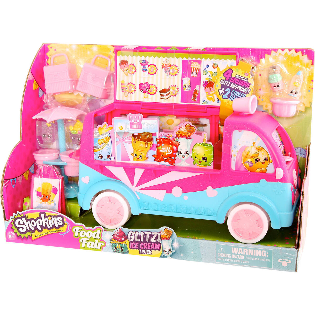 Shopkins glitzi ice cream truck clearance