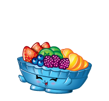 Shopkins Food Fair Series #22 FIFI FRUIT TART Silver Mint OOP Free US Shopkins Food Fair Series #22 FIFI FRUIT TART Silver Mint OOP Free US