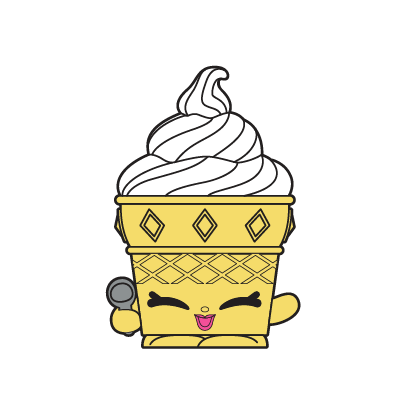 ice cream cone shopkin