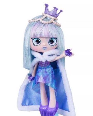 blue hair shopkins doll