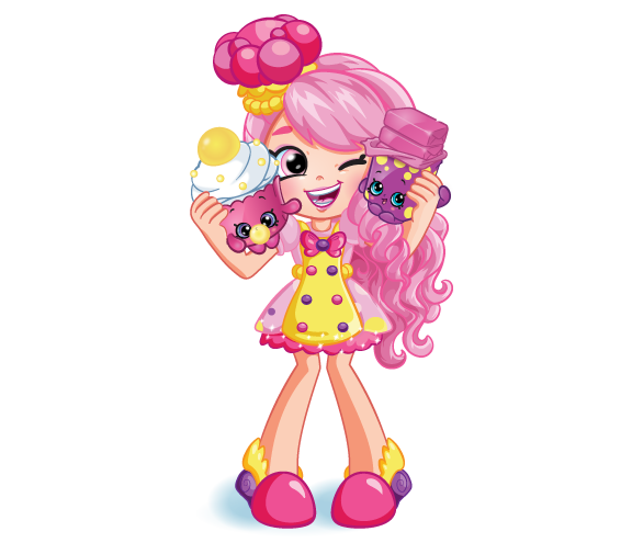 Shopkins Chef Club Shoppies Bubbleisha Doll Complete With Hair