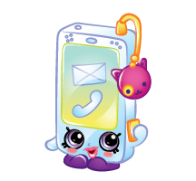 Shopkins Fashion Spree Exclusive Smarty Phone Mobile Phone White Combined Post 