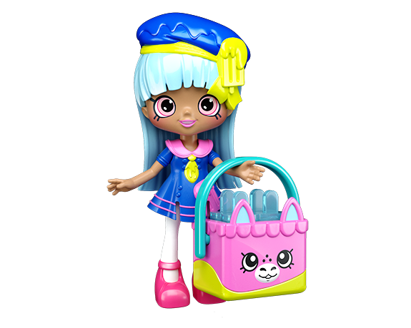 blue hair shopkins doll