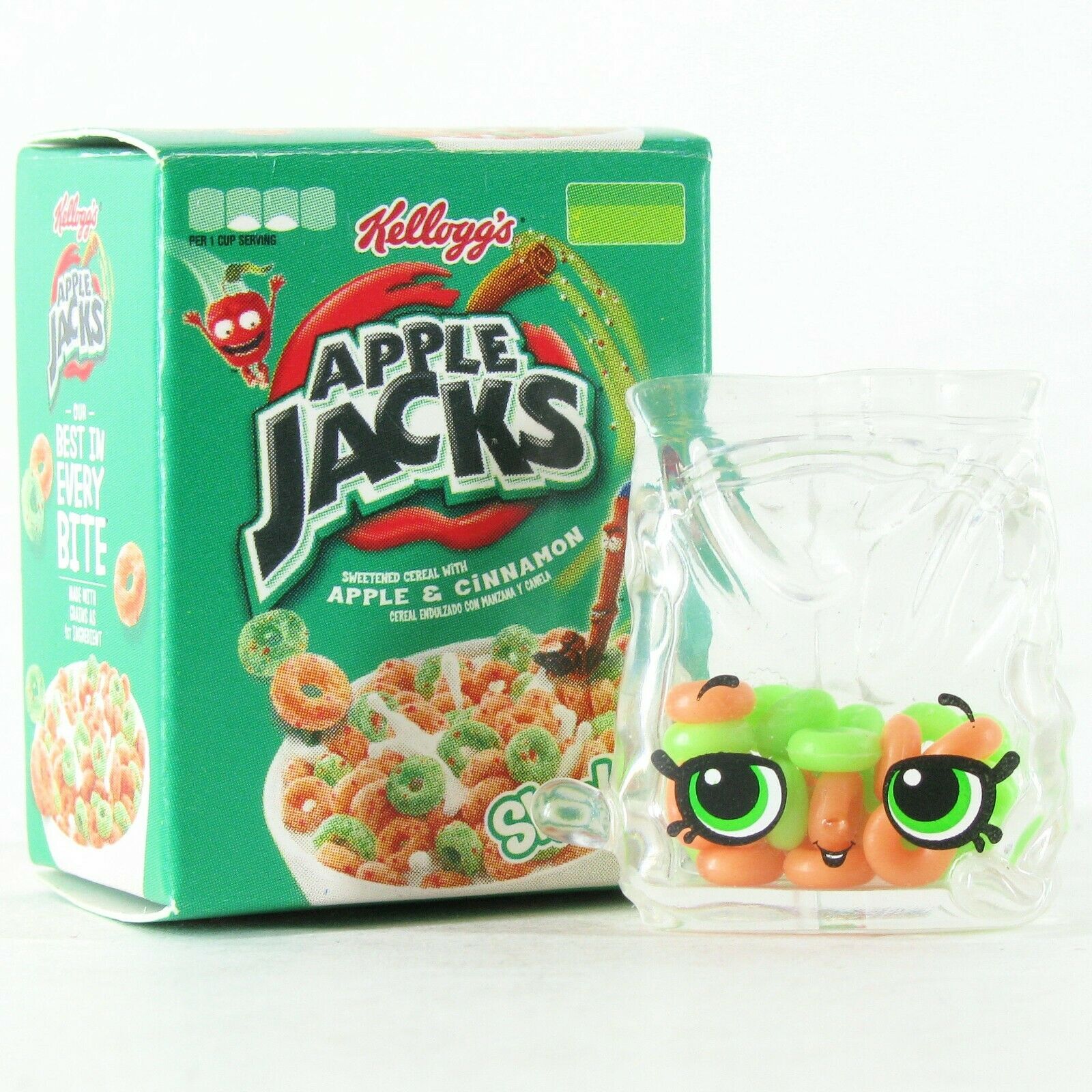 Shopkins Real Littles Miniature Cereal Apple Jacks! Cool Super