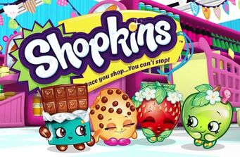 Shopkins Join the Party! 8 Lanterns Glitter Shimmer