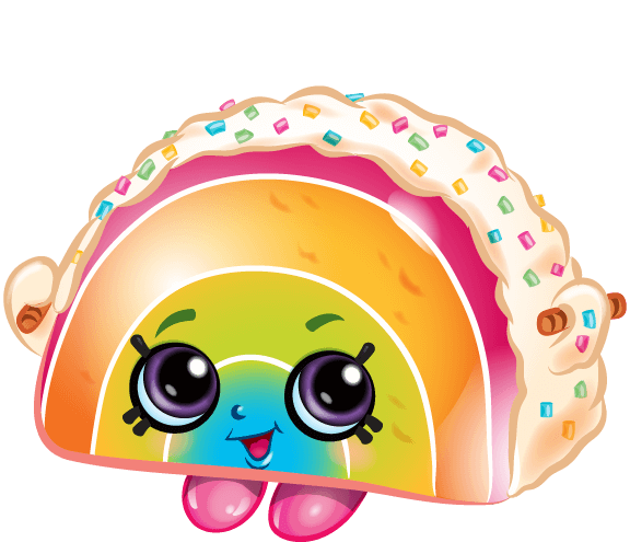 Rainbow taco shopkin discount