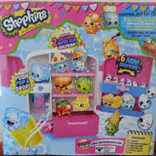 shopkins fridge set