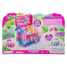 Shopkins Cutie Cars Play /'n/' Display Cupcake Van with Exclusive Car...