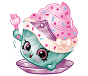 Cupcake princess art