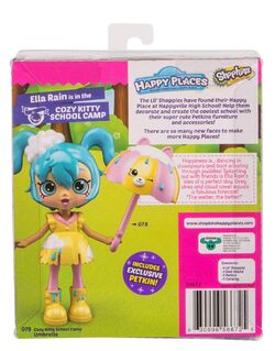 Shopkins cozy kitty school camp top