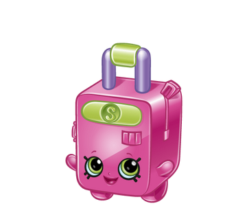 Shopkins luggage sales
