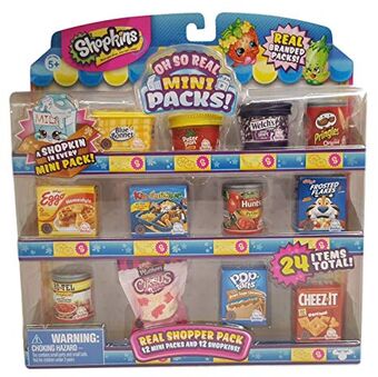 oh so real mini packs shopkins