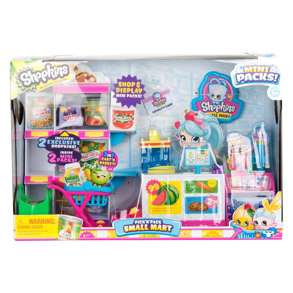 Shopkins Season 2 Mini Packs Toys, Pack of 1