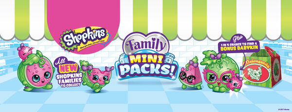 Shopkins family clearance mini packs