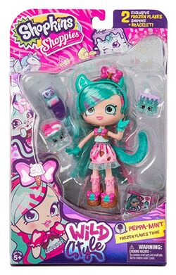 Shopkins lil secrets shoppies online peppa mint