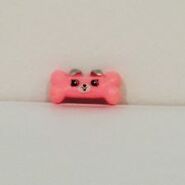 Bone-adette toy from the Shopkins Season 4 Mystery Edition pack.