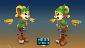 Furryosa 3D Model made by Matthew Casillan