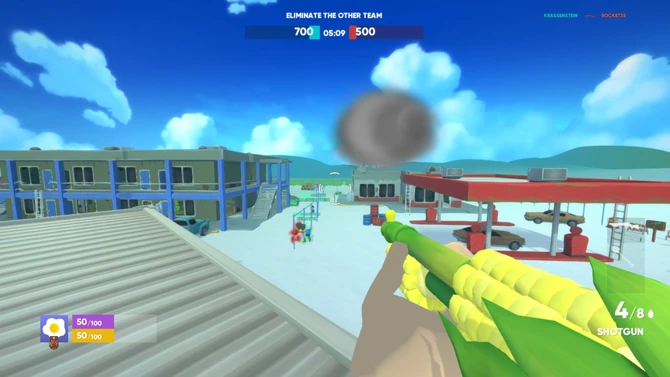 Post-Explosion Smoke