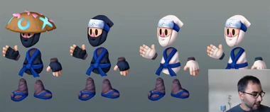 Soni Shinobi concept from "LAST STREAM OF 2020! - Shotgun Farmers Developer Stream".