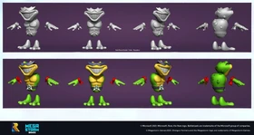Rash 3d model from Twitter post