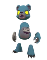 Zombie bear b