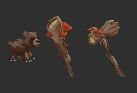 Bear pet concept made by Élisa Maillard.
