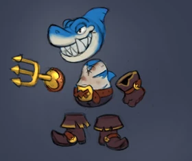 Fin concept art made by Sean Hicks.