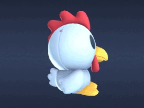 Plush Bok Gif from Steam