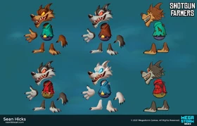 Werewolf concept made by Sean Hicks