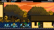 A group of Fish Heads running through the Armor Outpost.