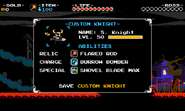 Custom Knight's main editing screen.