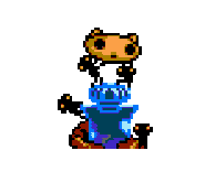 Animated sprite of Manny's jar.