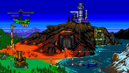 An earlier iteration of the Valley in Shovel Knight's PAX 2013 demo.