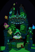Dark Acolyte and Missy sprite art drawn by Woz as a birthday gift for Sachy.