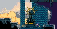 The King Birder statue in the Crag of Joustus.
