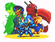 Ghost Police Shovel Knight Art