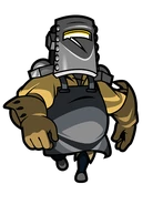 Artwork of Tinker Knight, engineer of the Hexcavators.