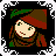 Older version of the Troupple Missionary's portrait in King of Cards.