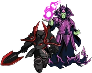 Body Swap Black Knight and The Enchanter.