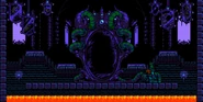 Tower of Fate - Mirror Chamber, one of the stages in Shovel Knight Showdown.