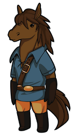 Horse Adventurer Art