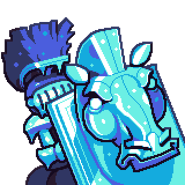 Icy Hoppicles hurt portrait.