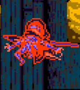 Specter Knight reviving with the Cloak of Clemency