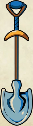 Shovel Knight's blade