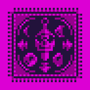 The back of a Level 2 Mystery Card.