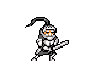 Enemy Knight, unused color palette.