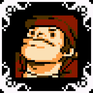 Older version of Bag Fellow's portrait in King of Cards.