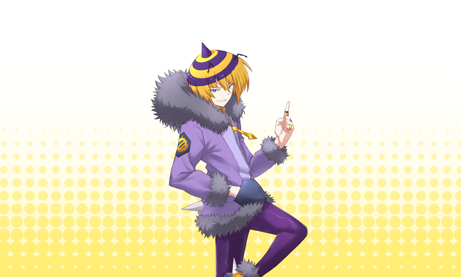 HACHI The Beginning ∞ DOKONJOFINGER - Hachin | SHOW BY ROCK!! Fes A Live Wiki | Fandom