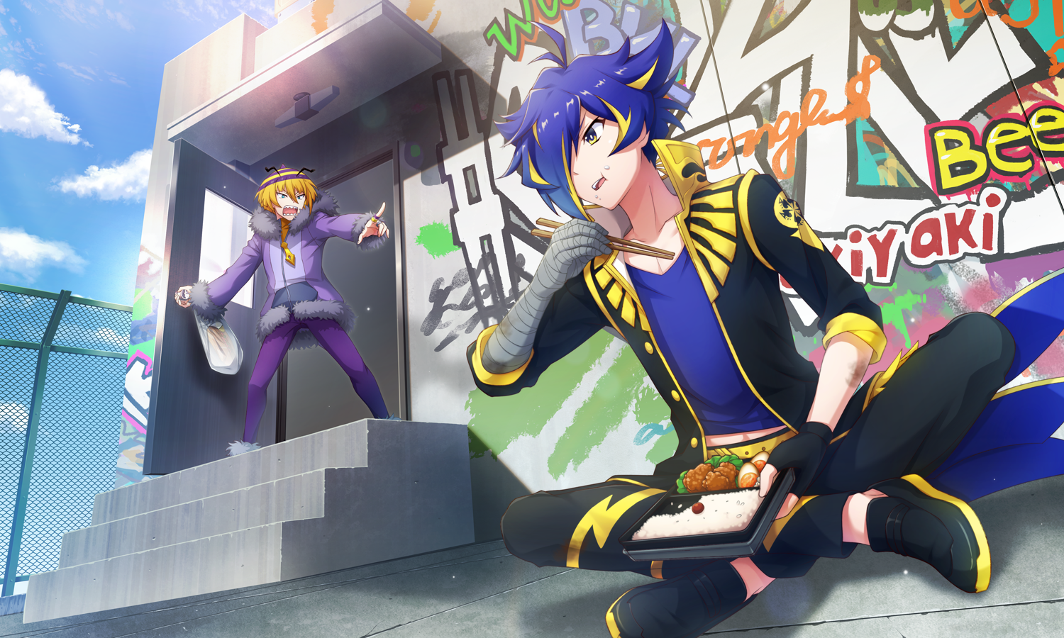SB69F ☆ Wiki Updates!! @ bsky on X: Translations for the Behind the Scenes of Social Distance of Fate interview with Yasu and Crow have been added! This was featured in the